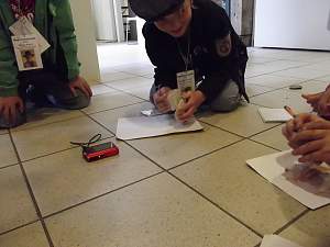 Besuch der Rasenden Kinder-Kultur-Reporter im Sandsteinmuseum Bad Bentheim// Copyright: abz GmbH