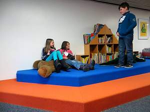 Die Rasenden Kinder Kultur Reporter in Stadtbibliothek
