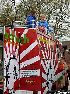 Bockfrosch Kulturfeuerwehr auf dem Holschenmarkt in Nordhorn // Copyright: abz GmbH