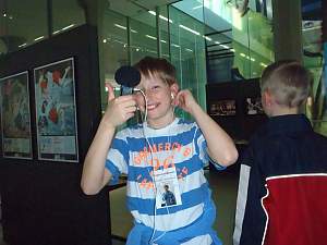 Besuch der Rasenden Kinder Kulturreporter im Nino Museum // Copyright abz GmbH